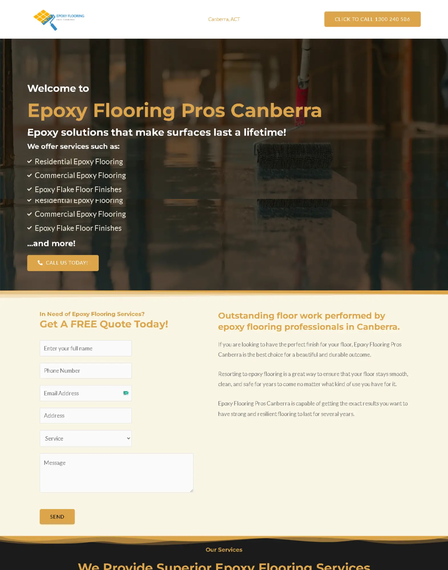 Epoxy Flooring Pros Canberra