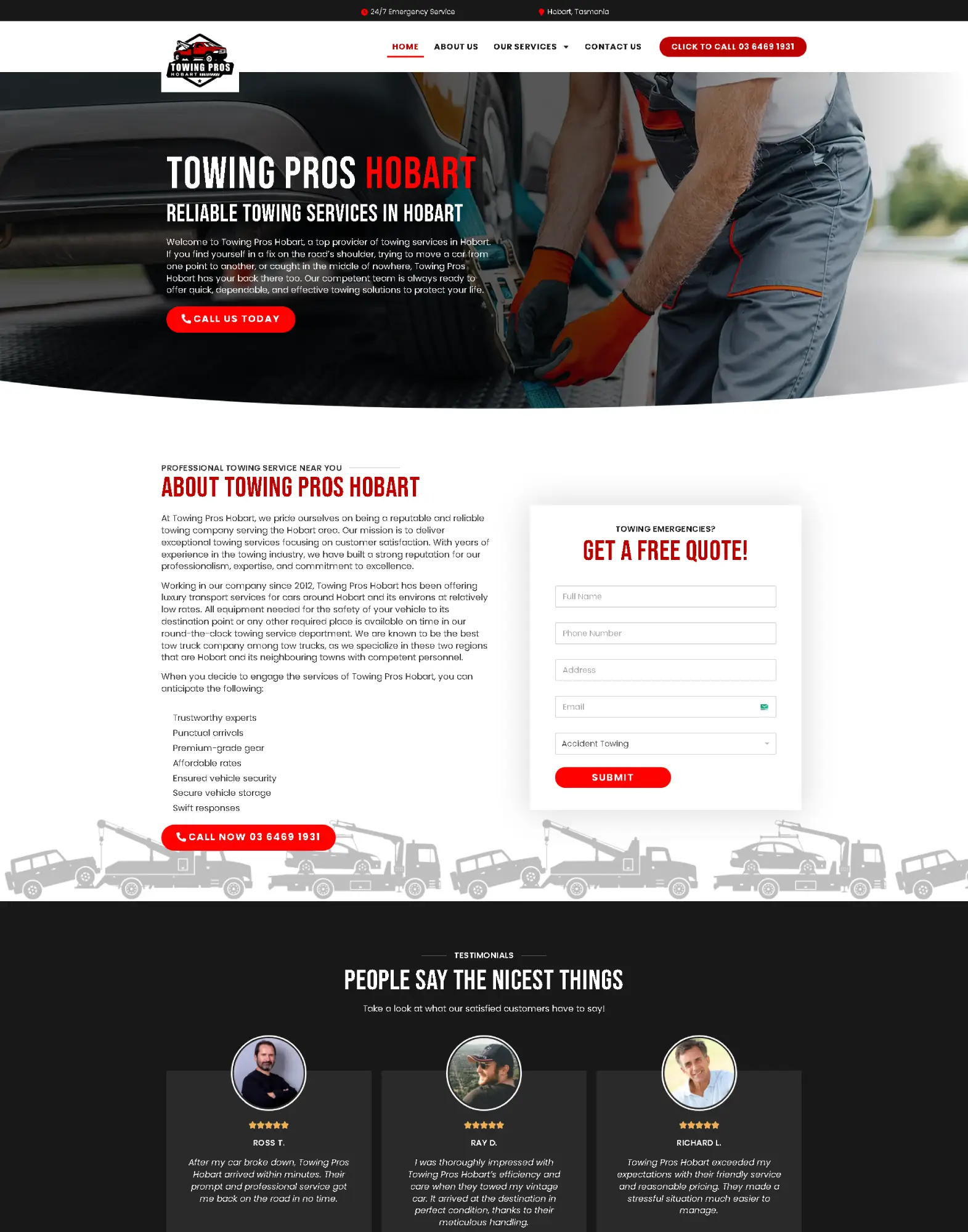 TOWING PROS HOBART