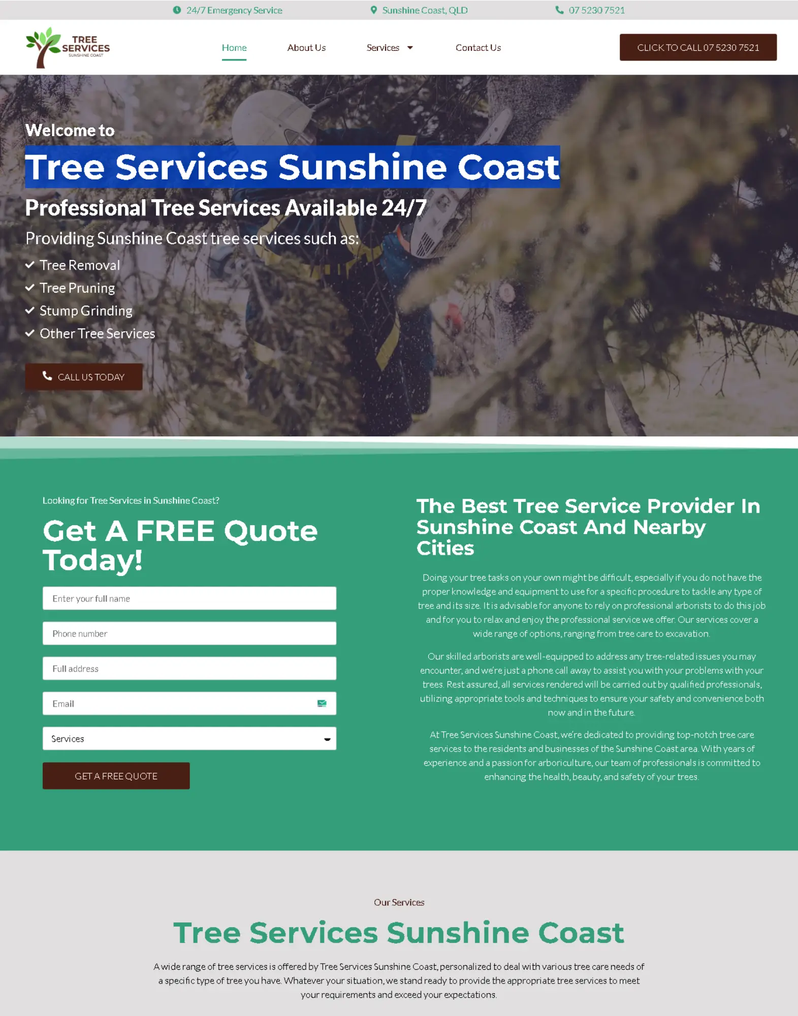 Tree Services Sunshine Coast